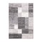 World Rug Gallery Modern Geometric Boxes Gray/Ivory Area Rug 5'x7' 2072GRAY5X7 - alternate 4